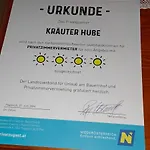 Kraeuter Hube Holiday home