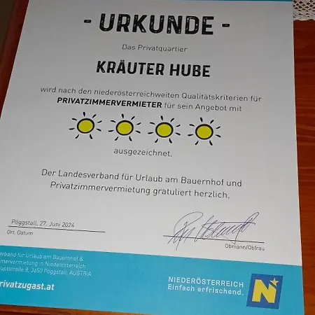 Kraeuter Hube 펜션