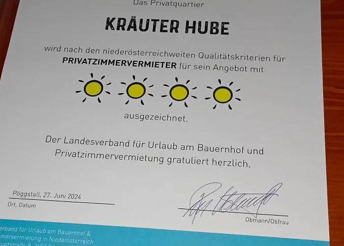 Kraeuter Hube Holiday home